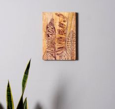 Crimson Radiance Wall Plate